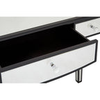 Mirrored Frame 3 Drawer Console Table