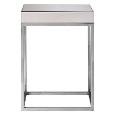 Mirrored Side Table
