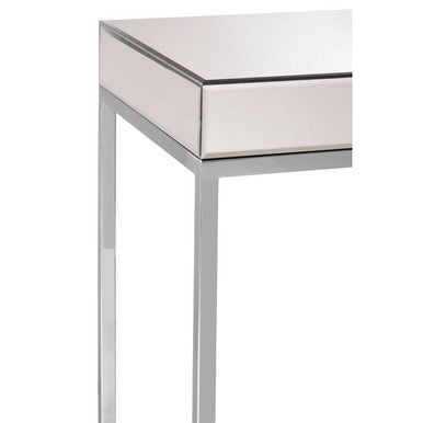 Mirrored Side Table