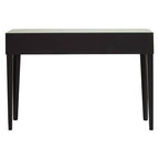Silver Mirrored 3 Drawer Console Table with Crystal Knobs