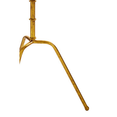 Gold Finish Small Side Table