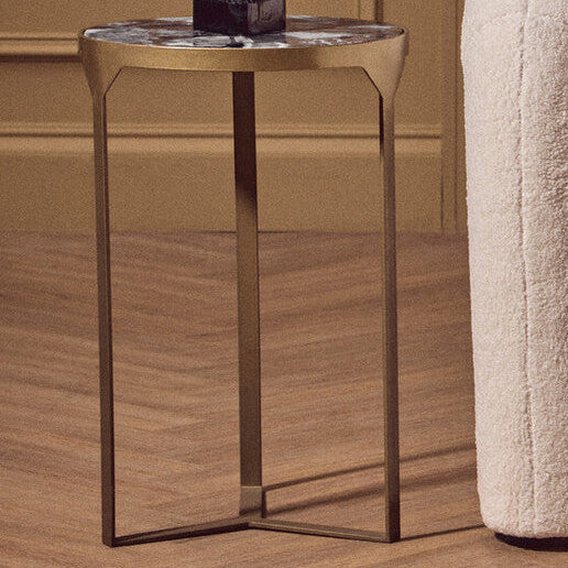 Agate Round Side Table