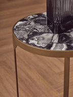 Agate Round Side Table