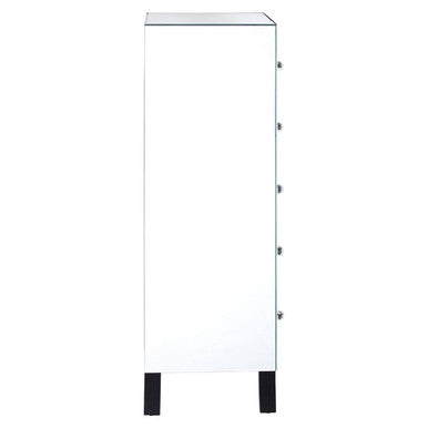 Mirrored 5 Drawer Chest