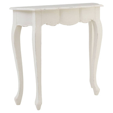 White Wooden Console Table
