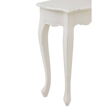 White Wooden Console Table