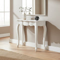 White Wooden Console Table