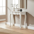 White Wooden Console Table