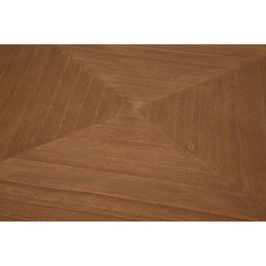 Black and Natural Wooden 1 Drawer Coffee Table