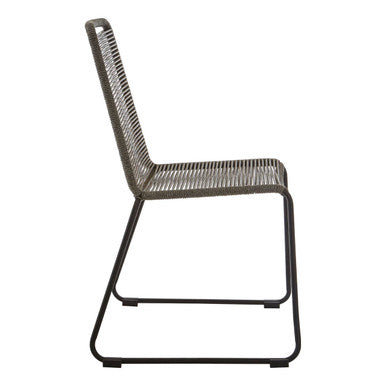 Grey Rope Chair