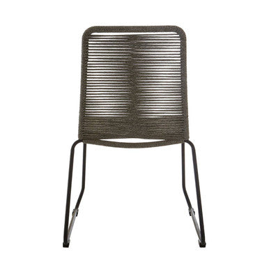 Grey Rope Chair