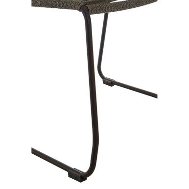 Grey Rope Chair