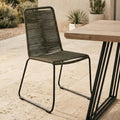 Grey Rope Chair