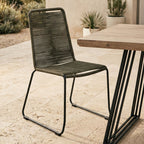 Grey Rope Chair
