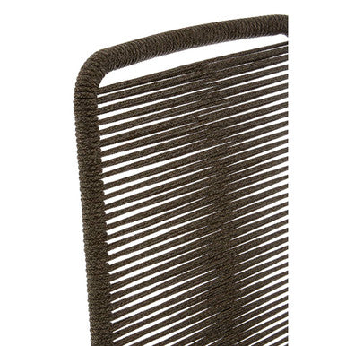 Grey Rope Bar Chair