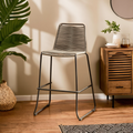 Grey Rope Bar Chair