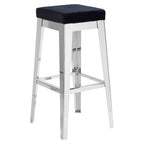 Black Velvet Bar Stool