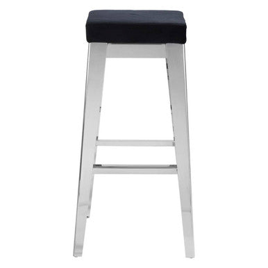 Black Velvet Bar Stool