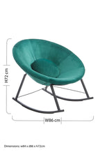 Green Conic Rocking Chair