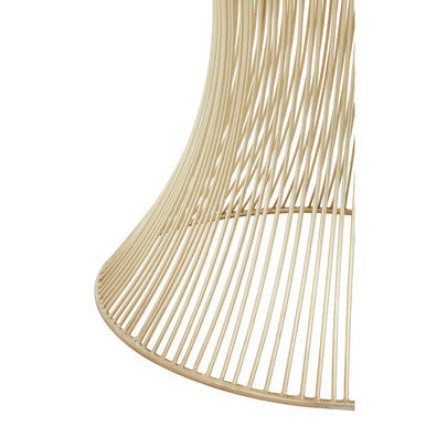 Mango Wood and Gold Finish Side Table