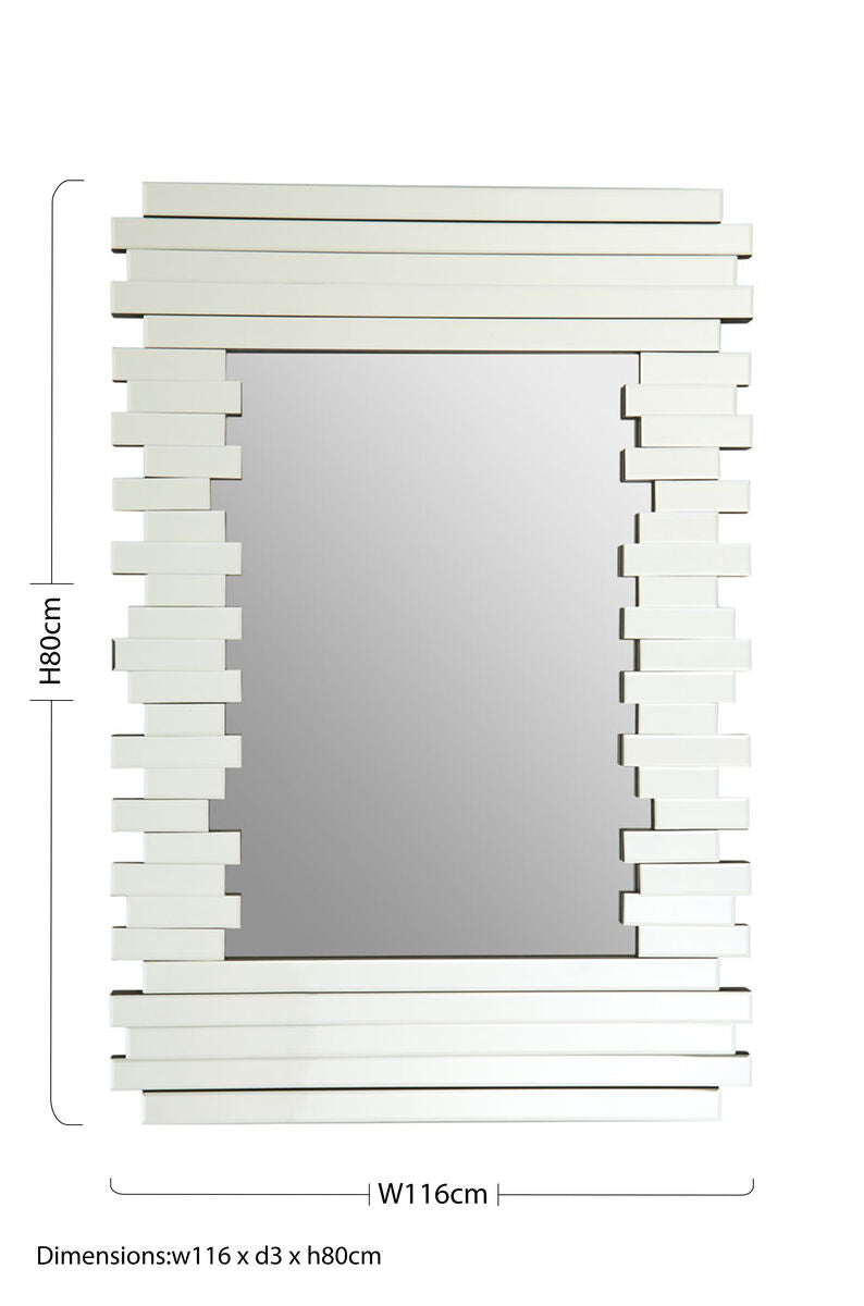 Rectangle Deco Wall Mirror