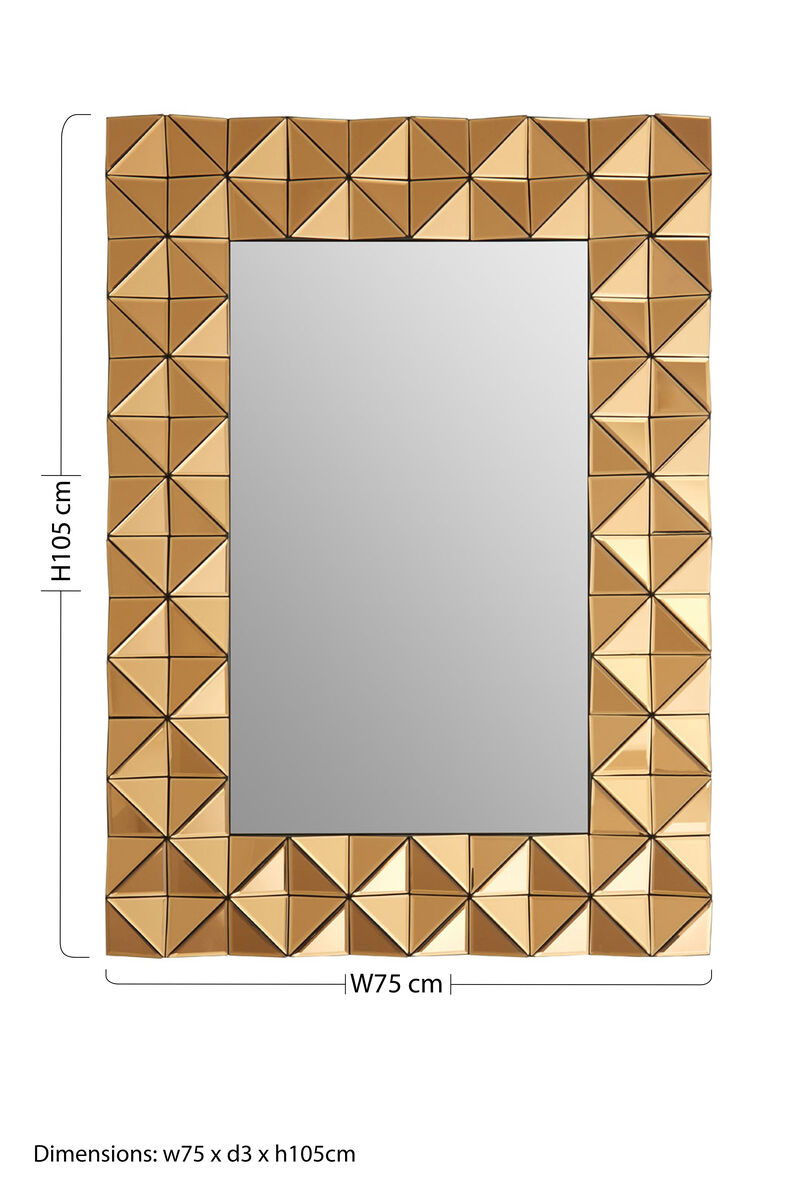 Copper Wall Mirror