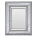 Silver Mosaic Bevelled Wall Mirror