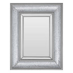Silver Mosaic Bevelled Wall Mirror