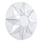 3D Shape Round Wall Mirror
