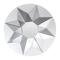 3D Shape Round Wall Mirror
