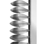 Silver Leaf Frame Wall Mirror