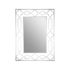 Silver Leaf Wall Mirror