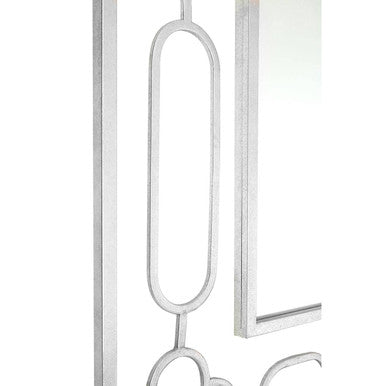 Silver Leaf Wall Mirror