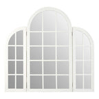 White Finish Dressing Table Mirror