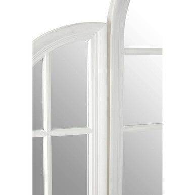 White Finish Dressing Table Mirror