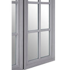 Grey Finish Dressing Table Mirror