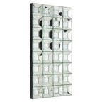 Multi Glass Bevelled Wall Mirror