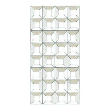 Multi Glass Bevelled Wall Mirror