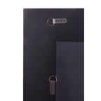 Angled Tile Silver Wall Mirror