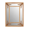 Gold Motifs Frame Wall Mirror