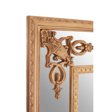 Gold Motifs Frame Wall Mirror