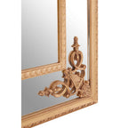 Gold Motifs Frame Wall Mirror