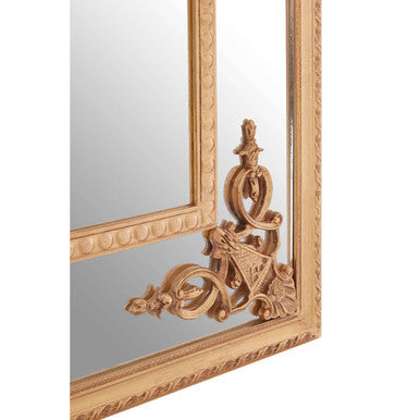 Gold Motifs Frame Wall Mirror