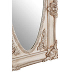 Champagne Oval Border Wall Mirror