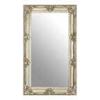 Champagne Bead and Reel Wall Mirror