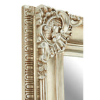 Champagne Bead and Reel Wall Mirror