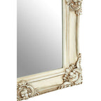 Champagne Bead and Reel Wall Mirror