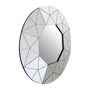 Hexagonal Border Wall Mirror
