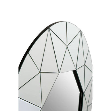 Hexagonal Border Wall Mirror