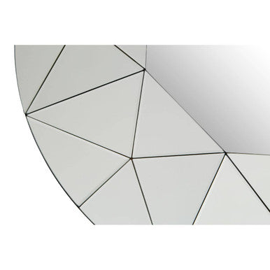 Hexagonal Border Wall Mirror